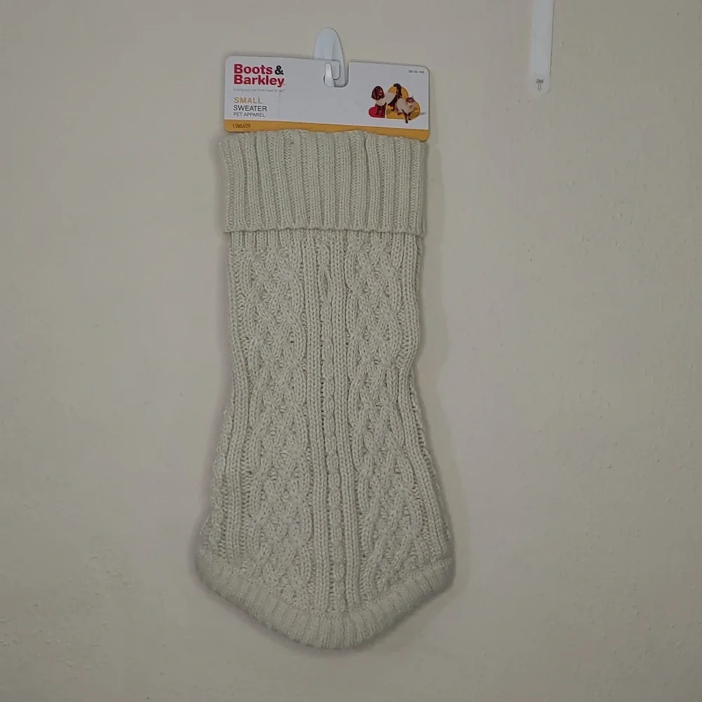Boots & Barkley Small Pet Sweater NWT